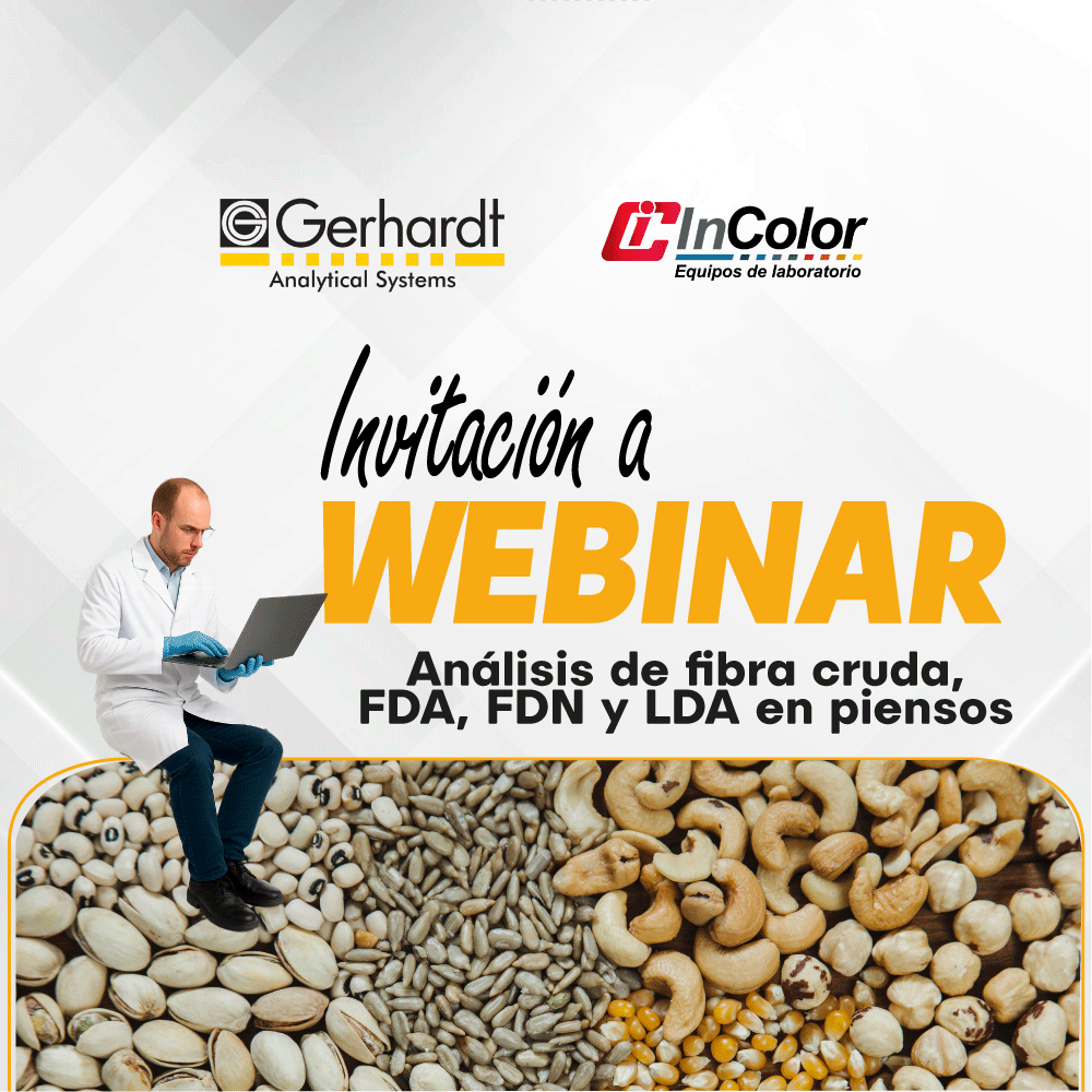 Análisis de fibra cruda, FDA, FDN y LDA en piensos