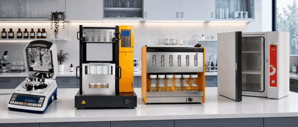 Control de calidad en lácteos, aceites y balanceados